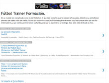 Tablet Screenshot of futboltrainer.blogspot.com