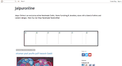 Desktop Screenshot of jaipuronlineshop.blogspot.com