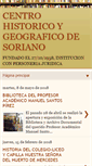 Mobile Screenshot of centrohistoricosoriano.blogspot.com