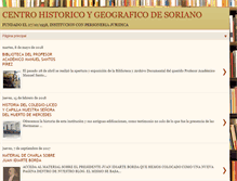 Tablet Screenshot of centrohistoricosoriano.blogspot.com