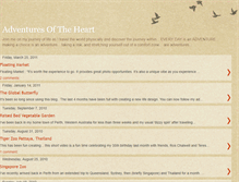 Tablet Screenshot of livingadventuresoftheheart.blogspot.com