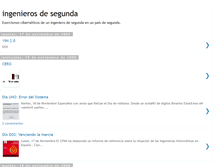 Tablet Screenshot of ingenierosdesegunda.blogspot.com