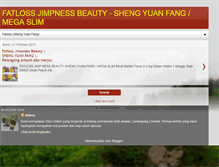 Tablet Screenshot of fatloss-shengyuanfang.blogspot.com