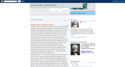 Desktop Screenshot of ctayloratc.blogspot.com