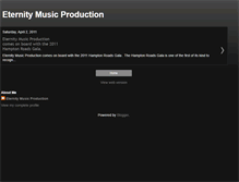 Tablet Screenshot of eternitymusicproduction.blogspot.com