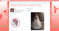 Desktop Screenshot of kortscrapp.blogspot.com