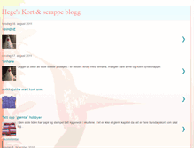 Tablet Screenshot of kortscrapp.blogspot.com
