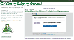 Desktop Screenshot of mintjulepjournal.blogspot.com