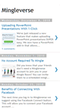 Mobile Screenshot of mingleverse.blogspot.com