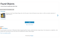Tablet Screenshot of foundobjectsoregon.blogspot.com