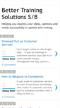 Mobile Screenshot of bettertrainingsolutions.blogspot.com