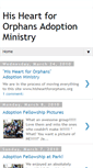 Mobile Screenshot of hisheartfororphans.blogspot.com