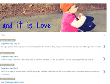 Tablet Screenshot of anditislove.blogspot.com