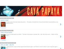 Tablet Screenshot of caya-papaya.blogspot.com