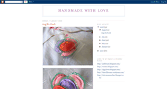 Desktop Screenshot of handmade-with-love.blogspot.com