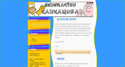 Desktop Screenshot of generacionkankamusa.blogspot.com