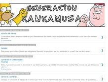 Tablet Screenshot of generacionkankamusa.blogspot.com