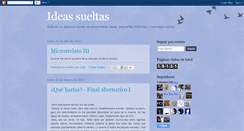 Desktop Screenshot of idasueltas.blogspot.com