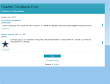 Tablet Screenshot of crazedcowboyschic.blogspot.com