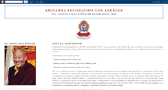 Desktop Screenshot of amitabhafoundationla.blogspot.com