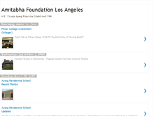 Tablet Screenshot of amitabhafoundationla.blogspot.com