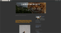 Desktop Screenshot of lagatacristi.blogspot.com
