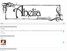 Tablet Screenshot of abeliaphotography.blogspot.com