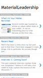 Mobile Screenshot of materialleadership.blogspot.com