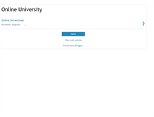 Tablet Screenshot of english-online-university.blogspot.com