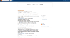 Desktop Screenshot of jharkhandjobs-statewise.blogspot.com