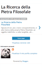 Mobile Screenshot of laricercadellapietrafilosofale.blogspot.com