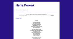 Desktop Screenshot of herieporonk.blogspot.com