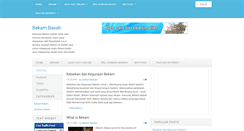 Desktop Screenshot of bekambasah.blogspot.com