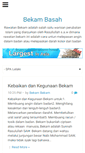 Mobile Screenshot of bekambasah.blogspot.com
