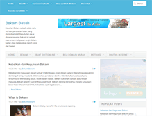 Tablet Screenshot of bekambasah.blogspot.com