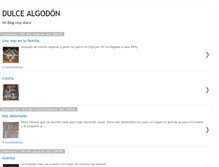 Tablet Screenshot of dulcealgodon.blogspot.com