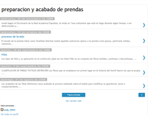 Tablet Screenshot of preparacionyacabadodeprendas.blogspot.com