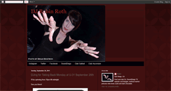 Desktop Screenshot of djrobinroth.blogspot.com