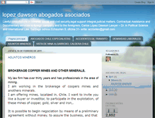 Tablet Screenshot of lopezdawsonabogados.blogspot.com
