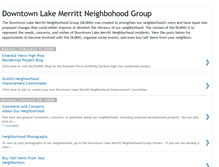 Tablet Screenshot of downtownlakemerritt.blogspot.com