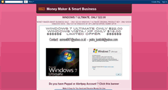 Desktop Screenshot of moneymaker-smartbusiness.blogspot.com