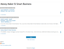 Tablet Screenshot of moneymaker-smartbusiness.blogspot.com