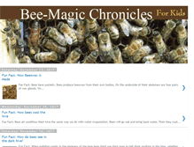 Tablet Screenshot of bee-magic.blogspot.com