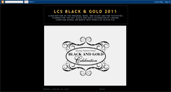 Desktop Screenshot of lcsblackandgold.blogspot.com