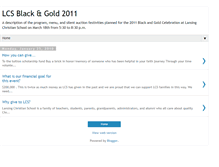 Tablet Screenshot of lcsblackandgold.blogspot.com
