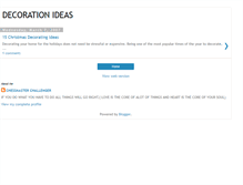 Tablet Screenshot of dec-ideas.blogspot.com