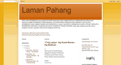 Desktop Screenshot of lamanpahang.blogspot.com