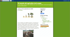 Desktop Screenshot of datosdelapapa.blogspot.com