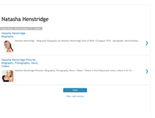 Tablet Screenshot of natasha-henstridge-bio.blogspot.com