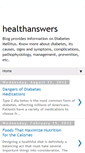 Mobile Screenshot of factsaboutdiabetes.blogspot.com